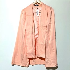 BNWT Peach Lightweight Cape
